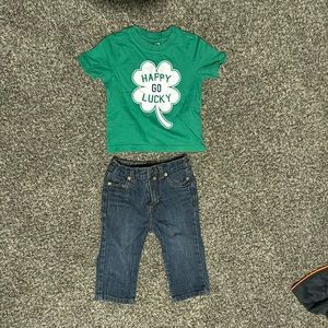 18 month St. Patrick’s Day outfit